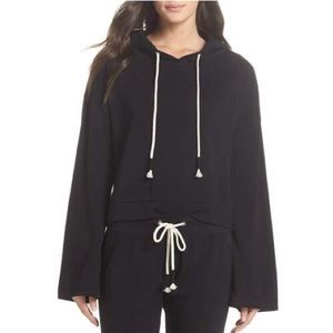 NWOT Make + Model Dreamy Kimono Sleeved Cropped Hoodie